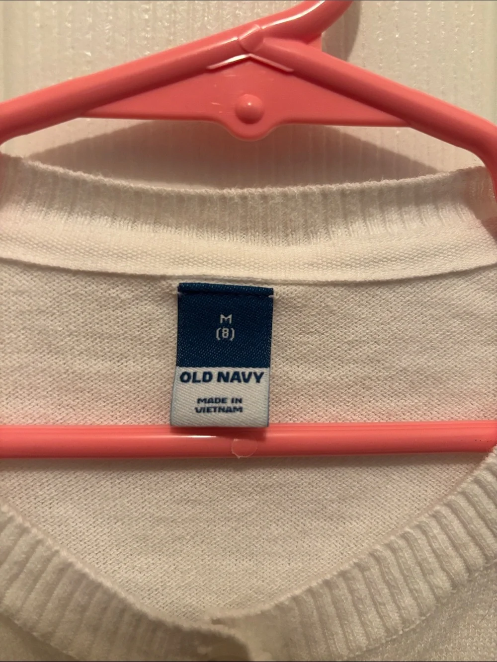 Old Navy Light Pink Button-Front Cardigan